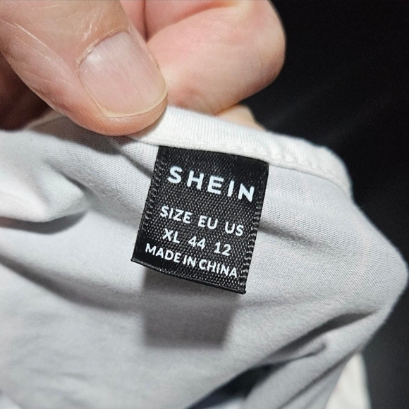 SHEIN Cartoon And Japanese Letter Graphic Ringer Bodycon Dress Deadstock - Picture 3 of 3